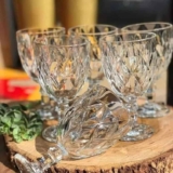 Kit 6 Taças de Vidro Diamante 330ml Class Home