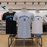 Kit Camiseta Diadora 3 Peças Logo Masculino