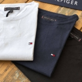 Kit Camisetas Tommy Hilfiger Preta/branca/azul – Original