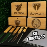 Kit Churrasco Personalizado – 8 Peças