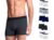 Kit com 10 Cuecas Boxer Basic Lisa Sortidas – Polo Match