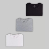 Kit Com 3 Camisetas Masculinas Básicas