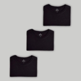 Kit Com 3 Camisetas Masculinas Básicas Slim