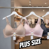 Kit Com 3 Sutiãs Plus Size Reforçado Nadador Sem Bojo