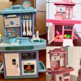 Kit Cozinha De Brinquedo Infantil Completa Solta Água E Som – ATENTU KIDS