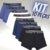 Kit Cueca Boxer Infantil Polo London Club 10 Peças