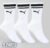 Kit de Meias Cano Alto Puma Esportiva com 3 Pares – 39 a 43 – Adulto