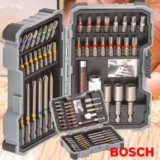 Kit de pontas e soquetes Bosch para parafusar com 43 peças