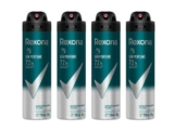 Kit Desodorante Rexona Aerossol Antitranspirante – Masculino sem Perfume 72 horas 150ml 4 Unidades