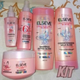 Kit Glycolic Gloss Shampoo+Condicionador+Acidificante+Creme de Tratamento+Sérum