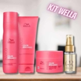 Kit Invigo Color Brilliance Shampoo Condicionador Máscara e Oil Reflections – Wella Professionals