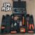 Kit Jogo De Ferramentas Completo C/ Soquetes E Chaves The Black Tools