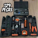 Kit Jogo De Ferramentas Completo C/ Soquetes E Chaves The Black Tools