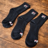 Kit Meia Fila Fbox 3 Pares Cano Alto Confortável Promoção
