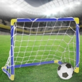 Kit Mini Trave de Futebol Infantil Golzinho Gol com Bola e Bomba Brinquedo Jogo Chute a Gol – ATENTU