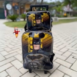Kit Mochila + Lancheira Luxcel Batman 16