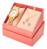 Kit Relógio Feminino Elegante Dourado Co2035nej/k4d Condor