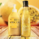 Kit Sabonete Líquido Esfoliante Ekos Maracujá com Refil 2 un de 185 ml