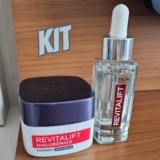 Kit Sérum Preenchedor Facial Anti-idade 30ml + Creme Facial Anti-Idade L’Oréal Paris Revitalift Hialurônico 49g