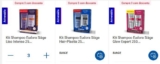 Kit Shampoo Eudora Siàge Liso Intenso 250ml 1 Unidade + Condicionador Eudora Siàge Liso Intenso 125ml 1 Unidade