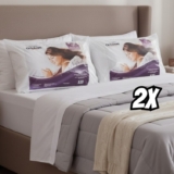 Kit Travesseiro Ortobom de Cabeça Poliéster