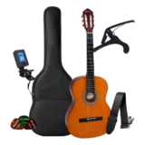 Kit Violão Iniciante Giannini Acústico N14 Nylon Completo