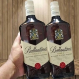 Kit Whisky Escocês Ballantines Finest 1litro com 2 unidades