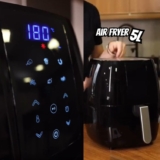 Kizzen Fritadeira 5 Litros 1500w Sem Óleo Ar Quente 127v