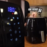 Kizzen Fritadeira 5 Litros 1500w Sem Óleo Ar Quente 127v