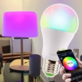 Lâmpada Smart Inteligente EWS 410 com 16 milhões de cores Wi-Fi compatível com Alexa Intelbras