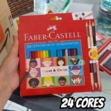 ECOLAPIS 24+3 CARAS & CORES, Faber-Castell, 120124CC, Tons de pele