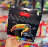 Lápis De Cor, Faber-Castell, Ecolápis Supersoft, 210724, 24 cores