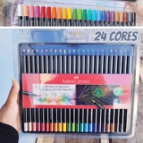 Lápis de Cor, Faber-Castell, EcoLápis Supersoft, 24 Cores