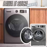 Lava e Seca Brastemp 10Kg BNO10AS Inverter Quente – Titanium