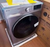 Lava e Seca LG 12kg Smart VC4 CV5012PC4 com Inteligência Artificial Água Quente e Fria Prata