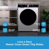 Lava E Seca Midea 11kg Smart Inverter Master Clean Turbo 220v