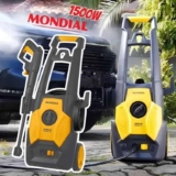Lavadora de Alta Pressão Aqua Power II, Mondial, Cinza/Amarela, 1500W, 220V – LAP-02-GY
