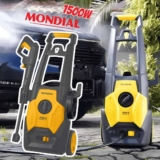 Lavadora de Alta Pressão Aqua Power II, Mondial, Cinza/Amarela, 1500W, – LAP-02-GY