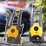 Lavadora de Alta Pressão Aqua Power II, Mondial, Cinza/Amarelo, 1500W, 110V – LAP-02-GY