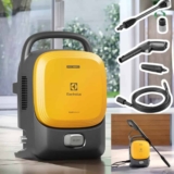 Lavadora de Alta Pressão Electrolux 1650PSI 1400W de Potência com Engate Rápido EasyWash Lava Jato Lava Car QWS1650 110v