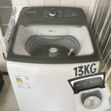 Lavadora de Roupas Brastemp 13kg Cesto Inox – 12 Programas de Lavagem Branca BWK13