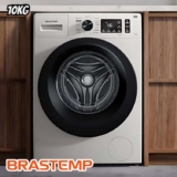 Lavadora de Roupas Brastemp Inverter 10Kg – Cesto Inox 15 Programas de Lavagem Branca BNF10AB