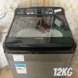 Lavadora de Roupas Panasonic NA-F120B1TA – 12Kg Cesto Inox 8 Programas de Lavagem Titânio