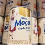 Leite Condensado Nestlé Integral Moça Lata 395g – 12 Unidades