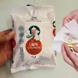 Likluc, Limpa Chupeta lenços umedecidos higienizadores, Branco, Tamanho único