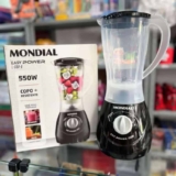 Liquidificador Mondial Power- L-550 com 2 Velocidades + Pulsar e 550W – Preto