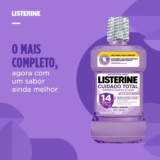 Listerine Cuidado Total 14 Benefícios em 1 Enxaguante Bucal Sem Álcool, 500ml