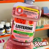 LISTERINE Melancia & Hortelã Enxaguante Bucal Sem Álcool, 500mL
