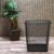 Lixeira Metal Quadrada Ordene Br Preto 16.5l