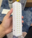 Luminária De Emergência 30 LEDS 2W Elgin Bivolt Bateria até 6 horas Luz Branca Fria